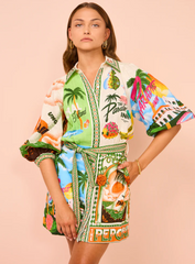 Paradiso Mini Dress - Size 8