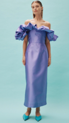 Suzie Off Shoulder Midi - Size 10