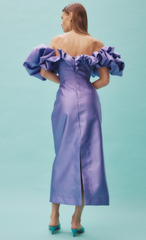 Suzie Off Shoulder Midi - Size 10