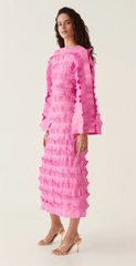 Palladium Ruffled Midi - Size 10