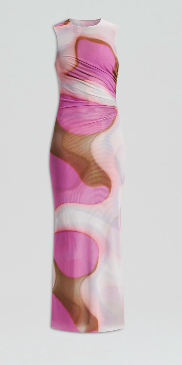 Italian Watercolour Dress - Size 10