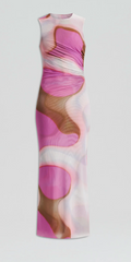 Italian Watercolour Dress - Size 10