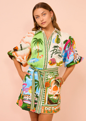 Paradiso Mini Dress - Size 8