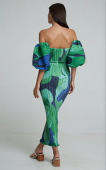 Sirene Sleeveless Gown - Capri Green - Size 10