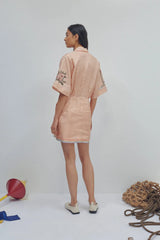 Marina Mini Shirt Dress - Size 8