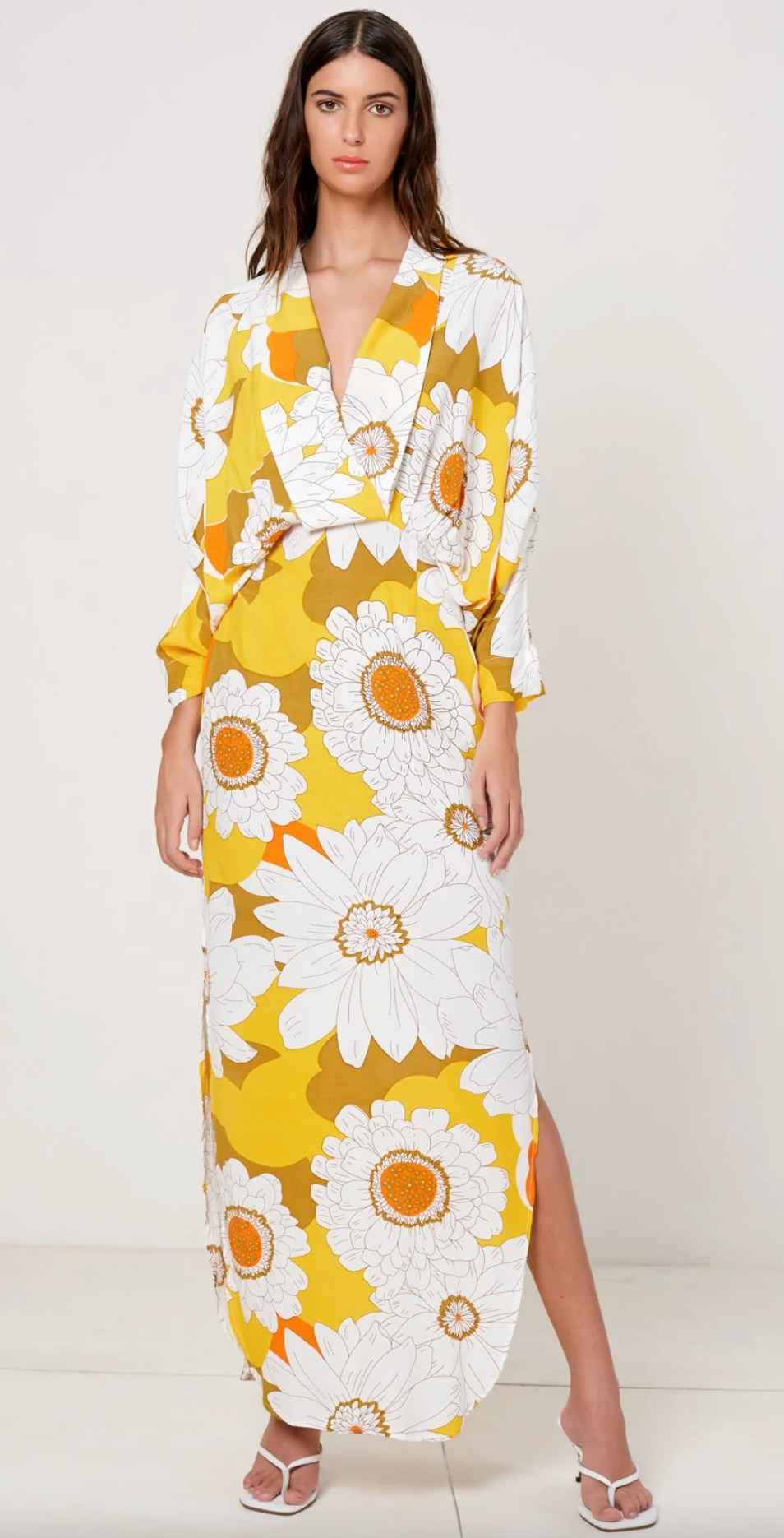 Venice Plunge Dress - Size M