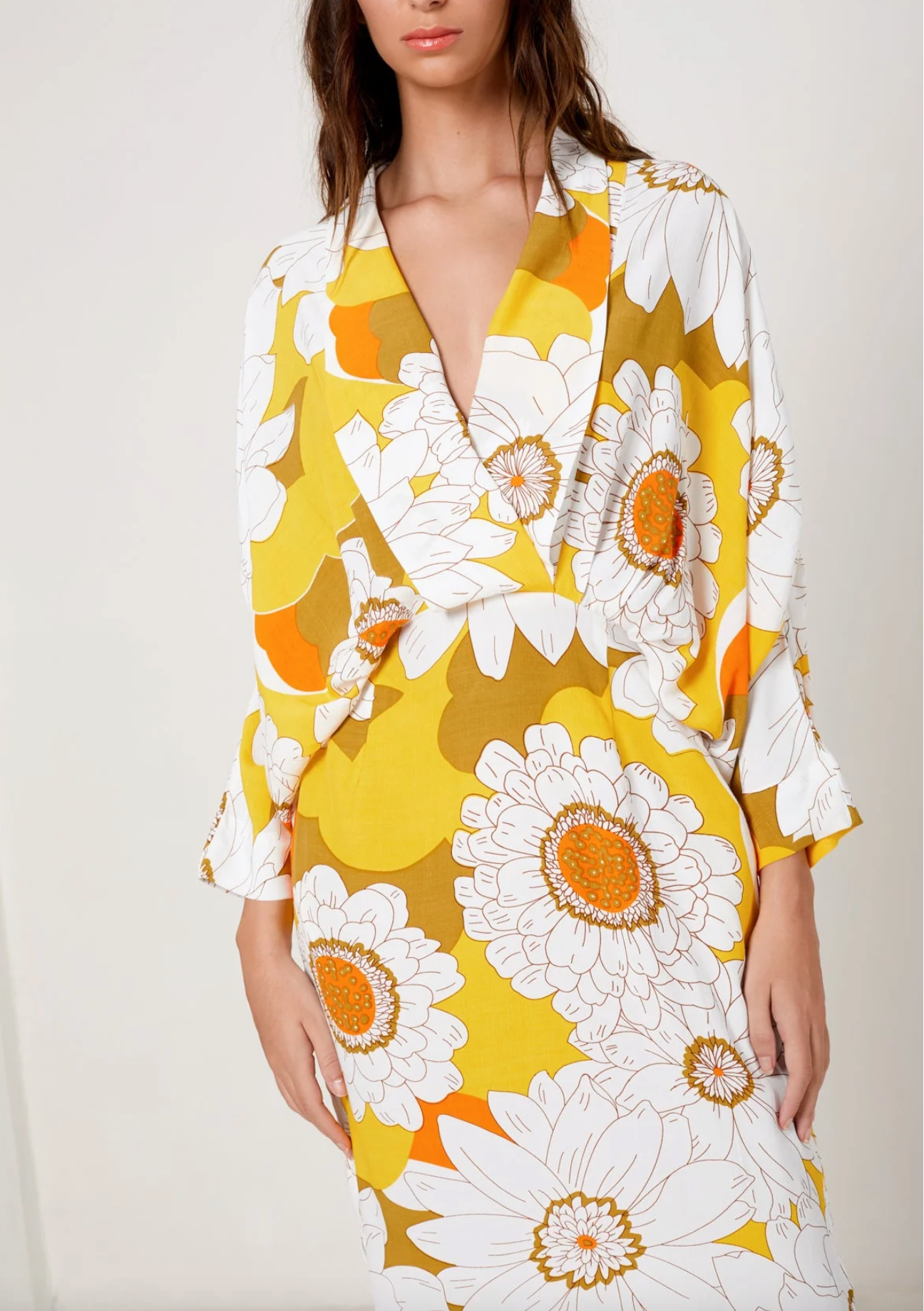 Venice Plunge Dress - Size M