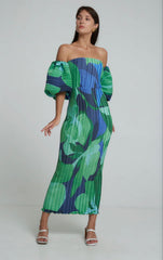 Sirene Sleeveless Gown - Capri Green - Size 10