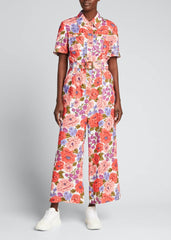 Poppy Belted Jumpsuit - Size 14