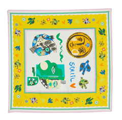 Cancer Chicks x Soleil Printed Scarf