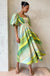 Temple Dress In Impressionist Stripe - Size 8