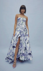 Violette Bubble Hem Maxi Dress - Size 10