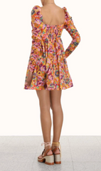 Long Sleeved Baby Doll Dress - Size 10