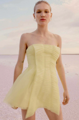 Astrid Strapless Mini Dress - Size 10