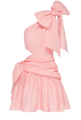 Aria One Shoulder Mini Dress - Size 8