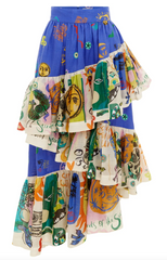 Soleil Ruffle Skirt - Size 10