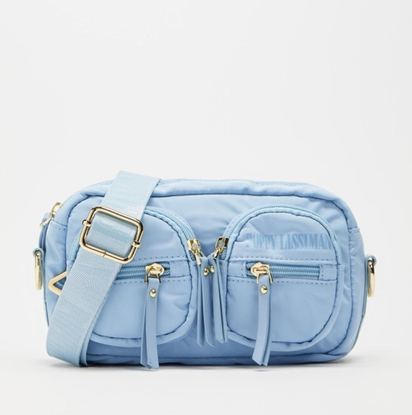 Burberry Lola Double Pouch Bag in Bright Sky Blue | FWRD