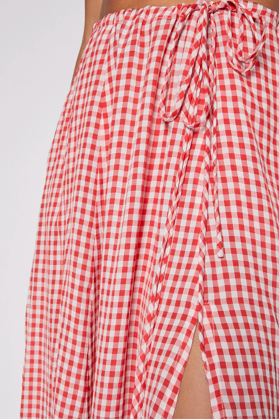 Drawcord Gingham Set
