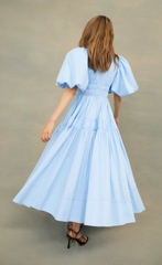 Fallingwater Gathered Midi Dress - Size 12