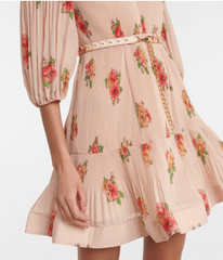Pleated Mini Dress - Size 12