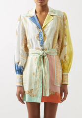 Ursula Baroque Print Dress - Size 10