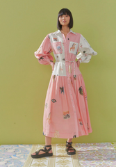 Cleo Patchwork Dress - Size 10