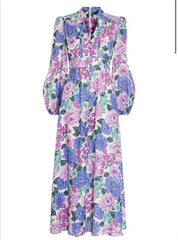 Poppy Plunge Midi - Size 12