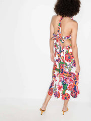 Lovestruck Tie Back Midi - Size 12